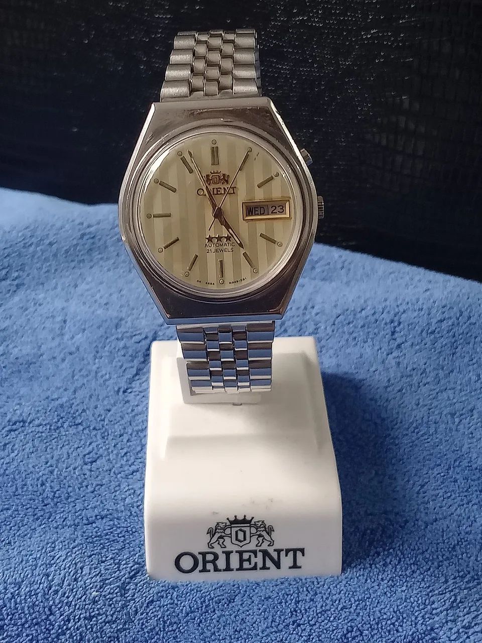 Orient três estrelas automático 1989
