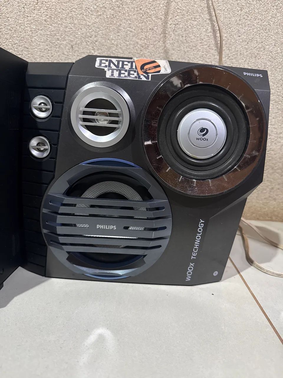 Som antigo Philips 7500w (500 rms) - Foto 4