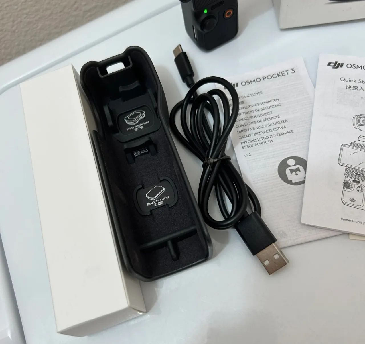 Câmera DJI OSMO POCKET 3 impecável  - Foto 4