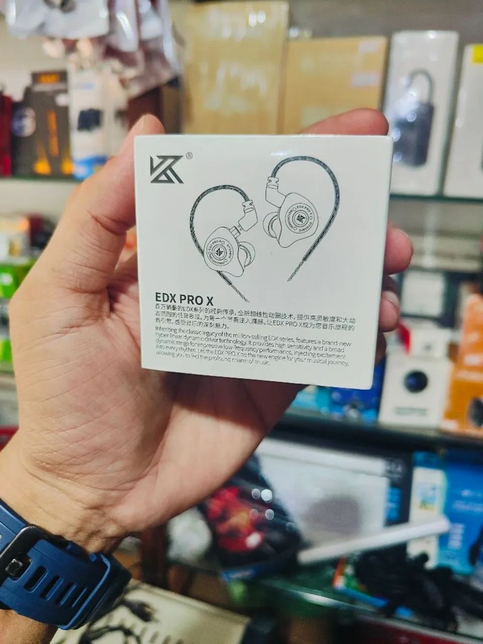 Fone profissional kz edx pro X - Foto 2