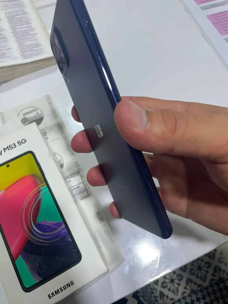 Smartphone Samsung M53 128GB 5G - Foto 3