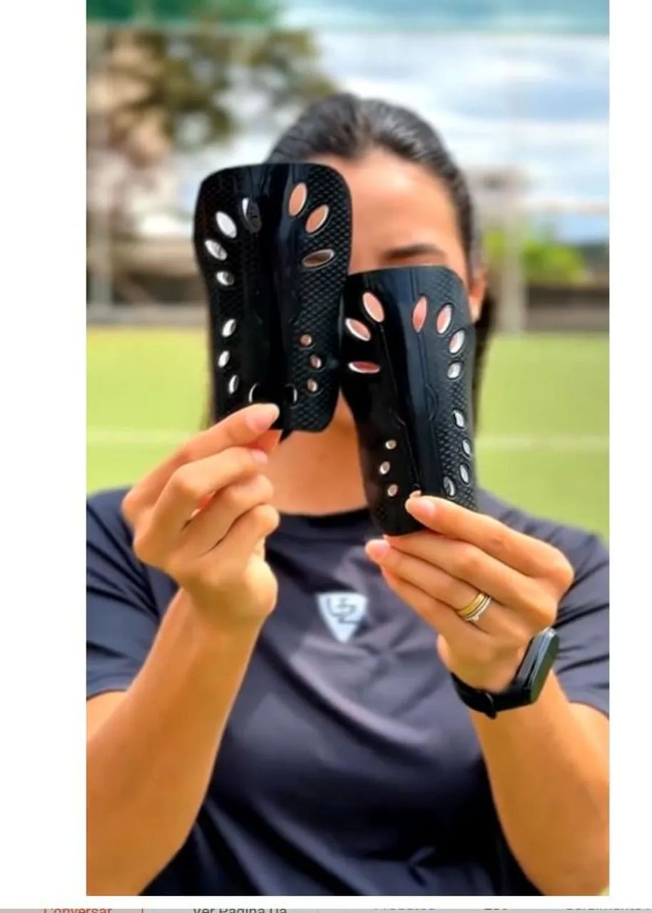 Caneleira futebol 