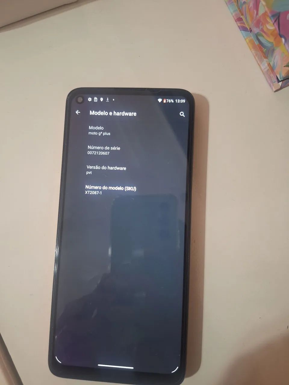 Celular Moto G9 Plus bem conservado  - Foto 5