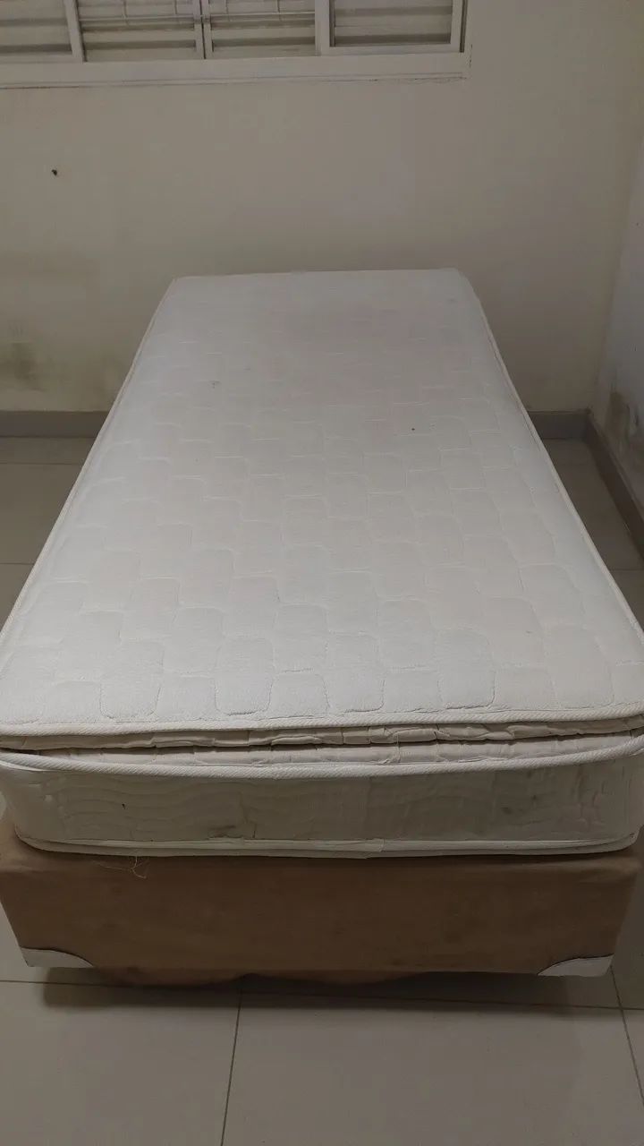 Cama box com colchão solteiro  - Foto 3