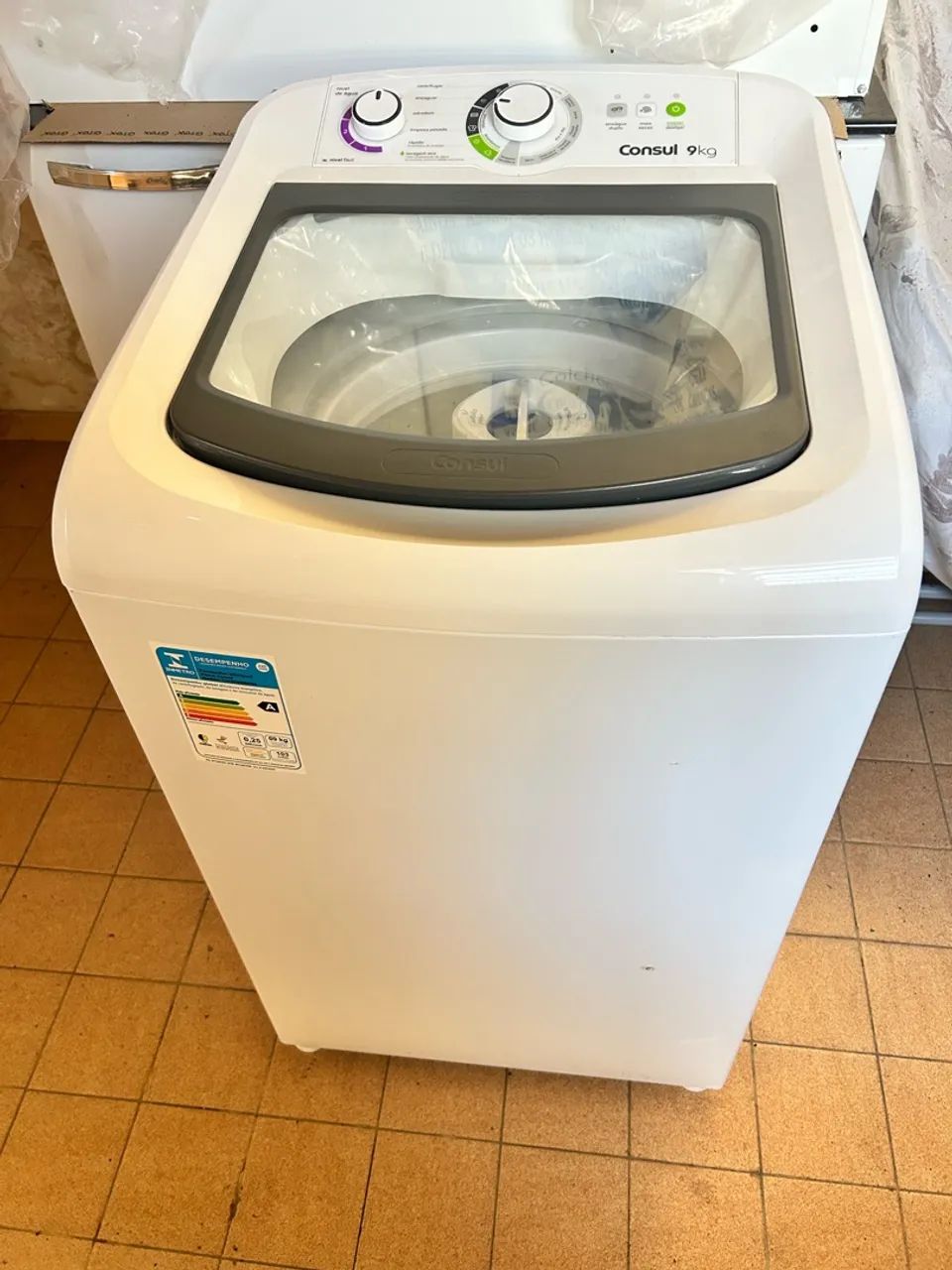 Máquina de lavar cônsul 9kg - semi nova