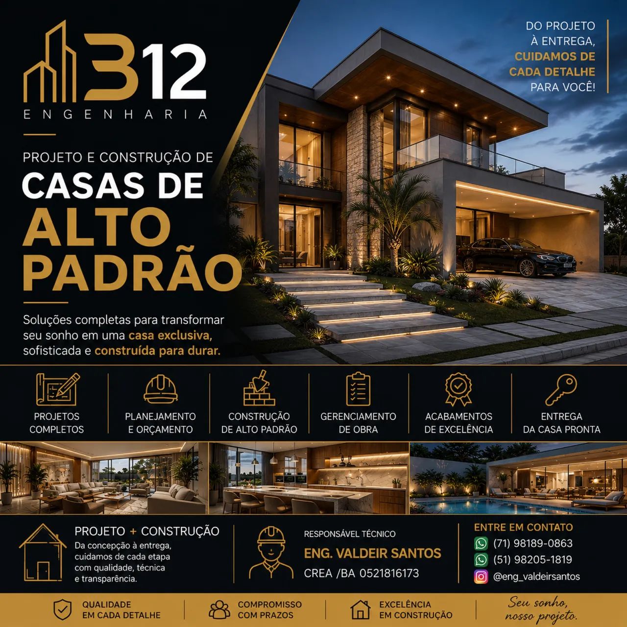 Projetos laudos e construções 
