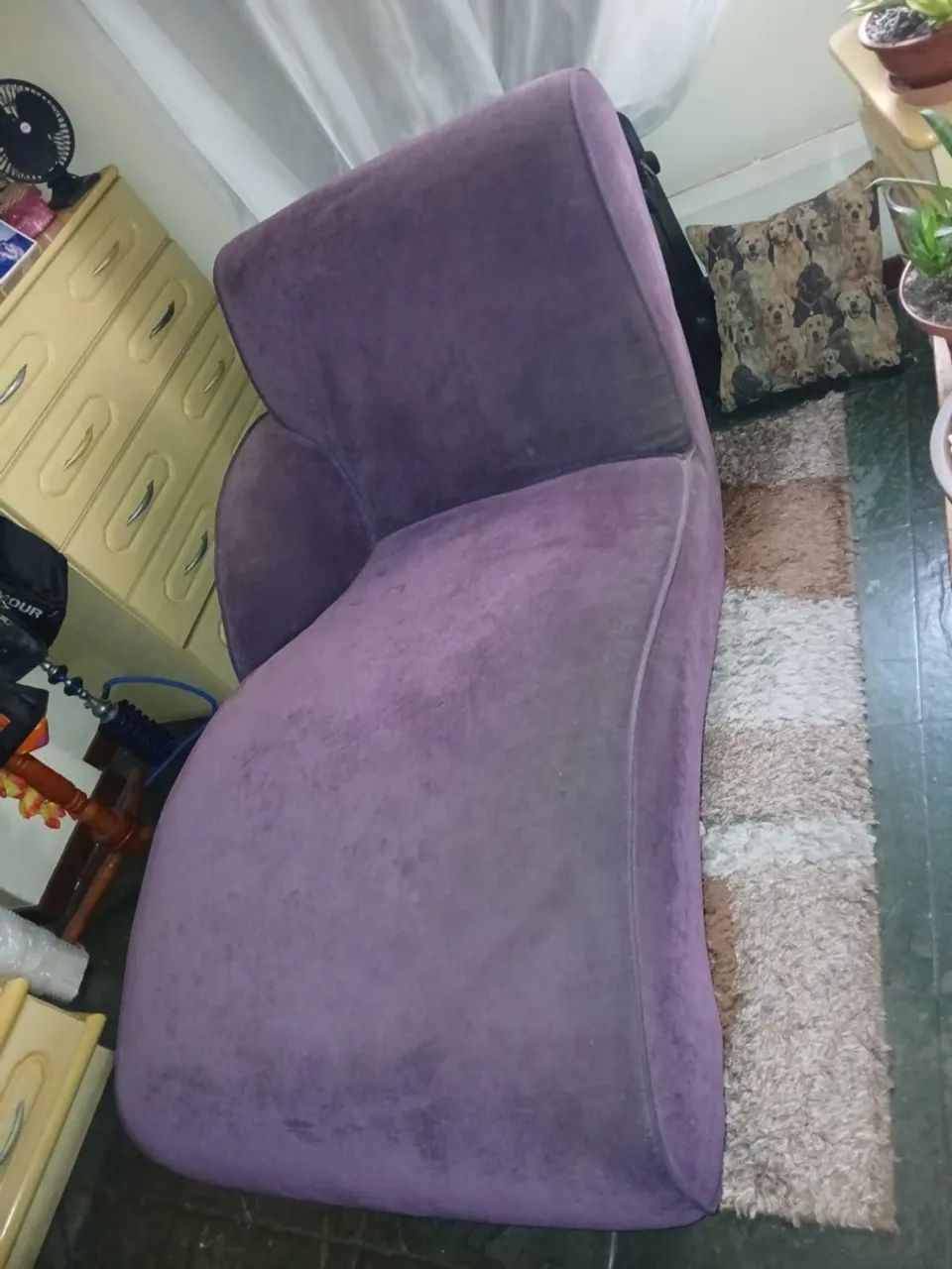 Chaise Longue / Divã Roxo  - Foto 3