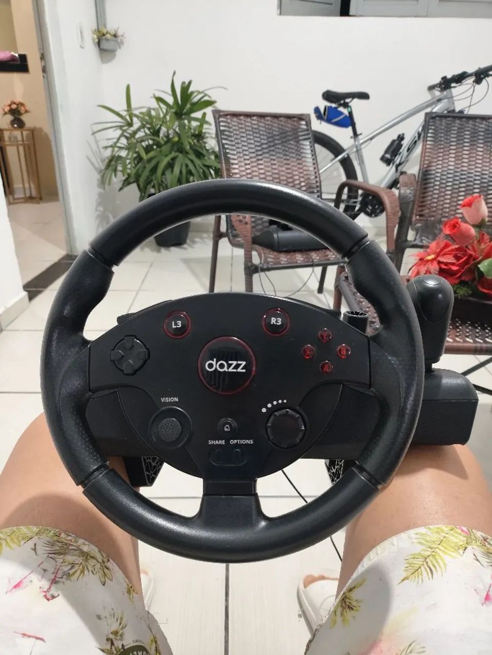Volante gamer dazz