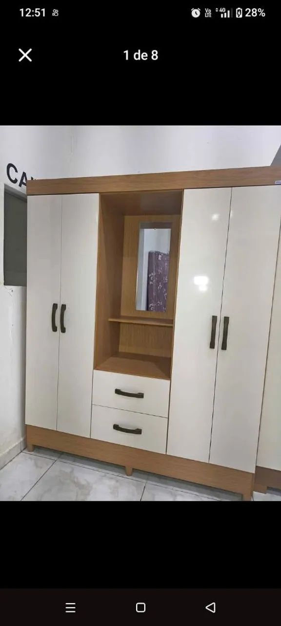 Guarda roupa de solteiro 
