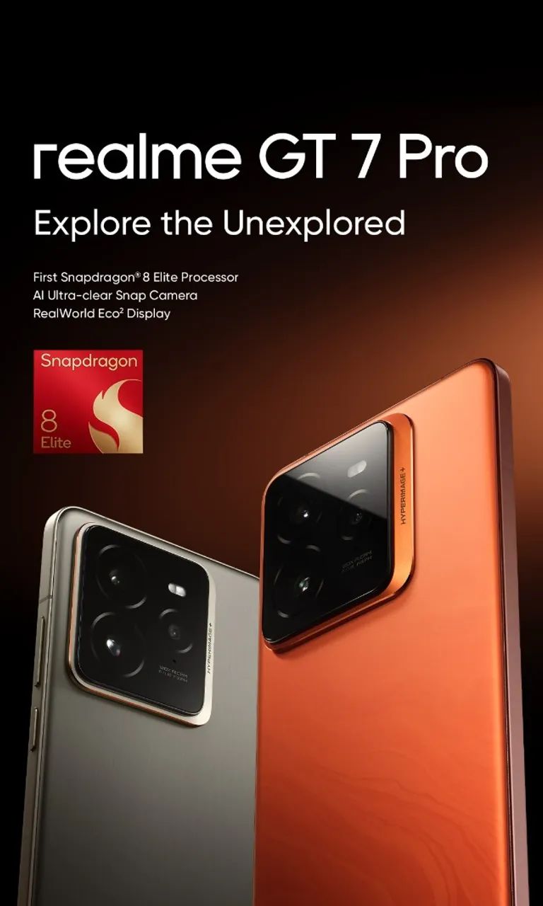 Realme GT7 Pro 16GB 512GB Snap8Elite Global - Celulares e