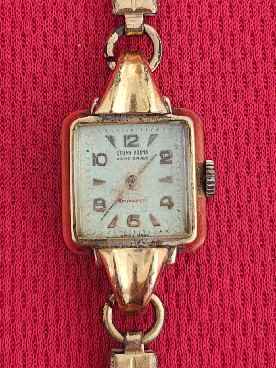 Lote 3 Relogios Vintage Waltham Cauny Technos Plaquê Suíços  - Foto 4