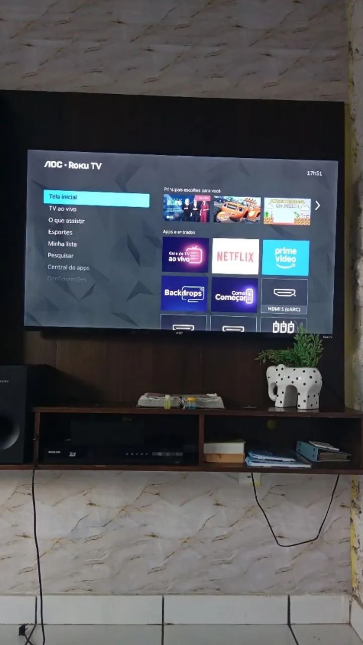 Vendo tvRoku 50 polegadas  - Foto 3