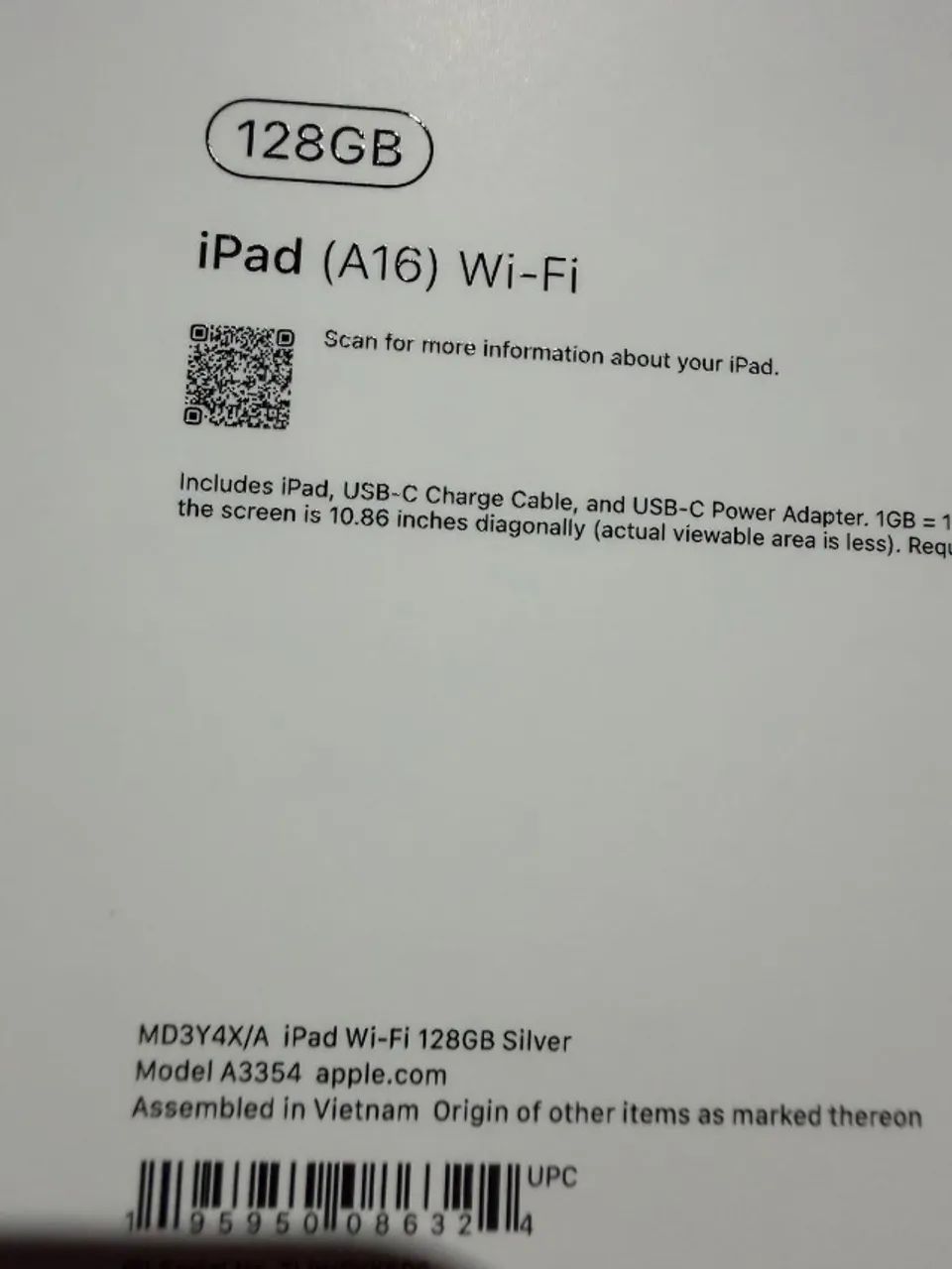 Ipad 16a 128GB - Foto 4