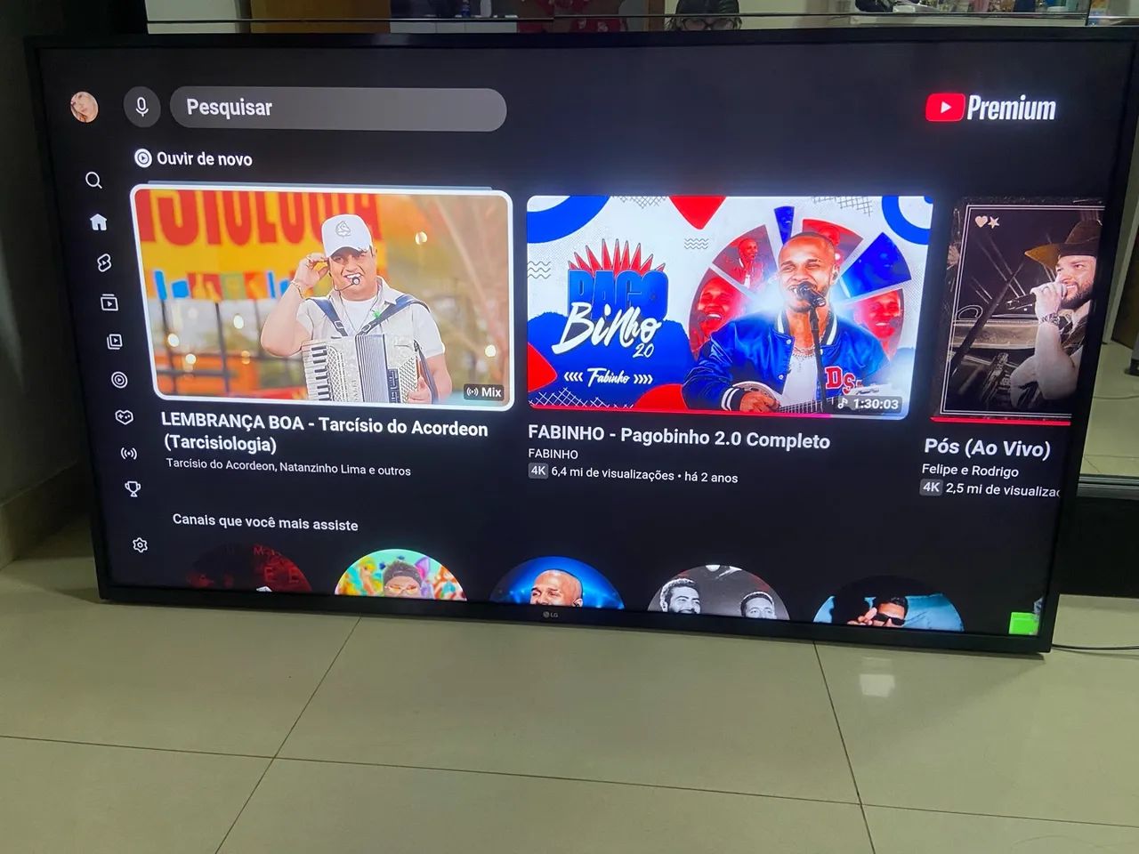 TV Smart 55 polegadas UHD 4k ThinQ AI HDR10 AI Sound - Foto 4