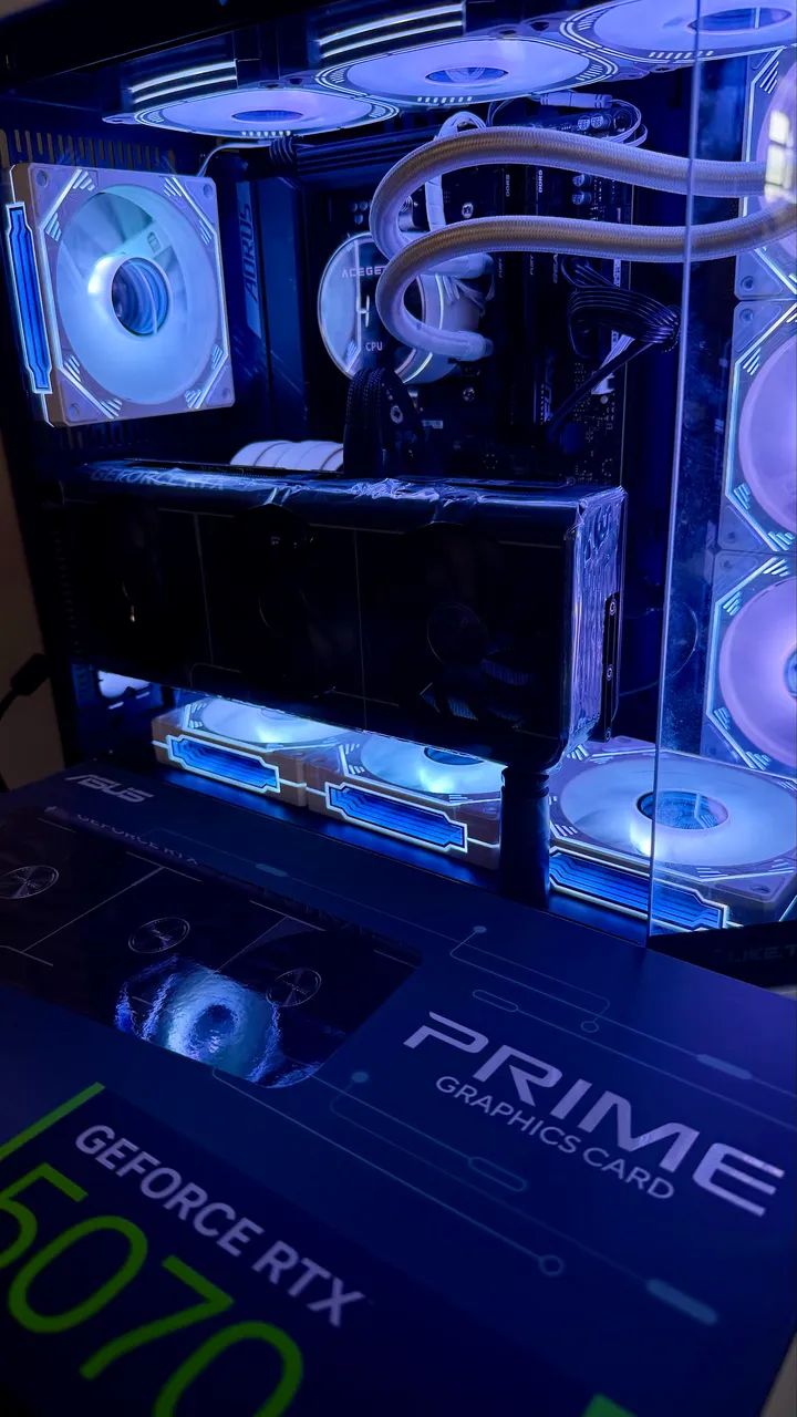 PLACA DE VÍDEO RTX 5070 12GB ASUS PRIME OC Edition - GDDR7 - Na caixa   - Foto 3