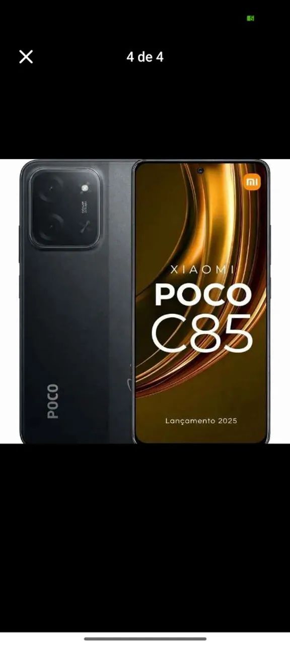 Poco c85 zero como saiu da loja. - Foto 3