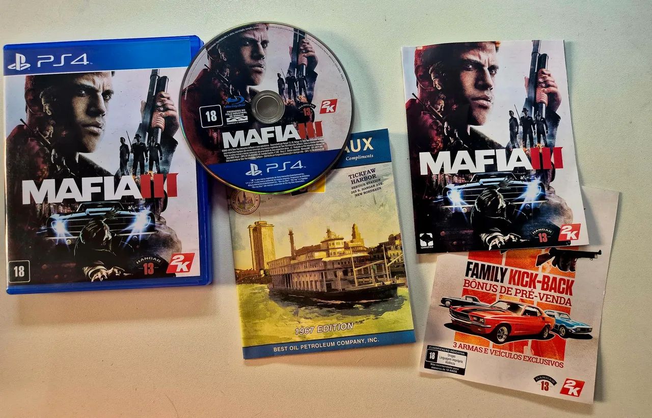 Mafia 3 original ps4  Playstation 4