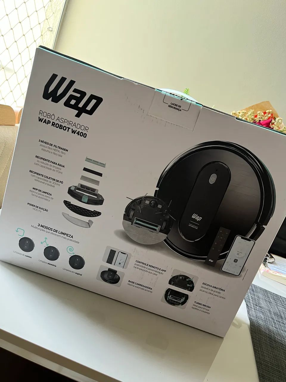 ROBO ASPIRADOR WAP W400
