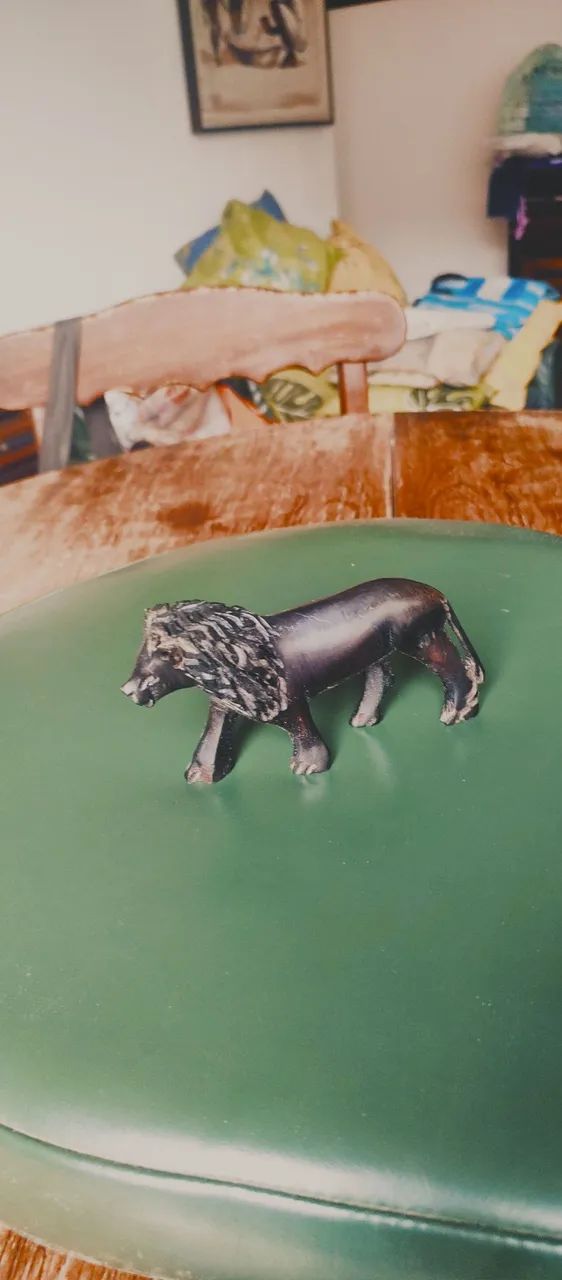 Escultura Leão Africano 