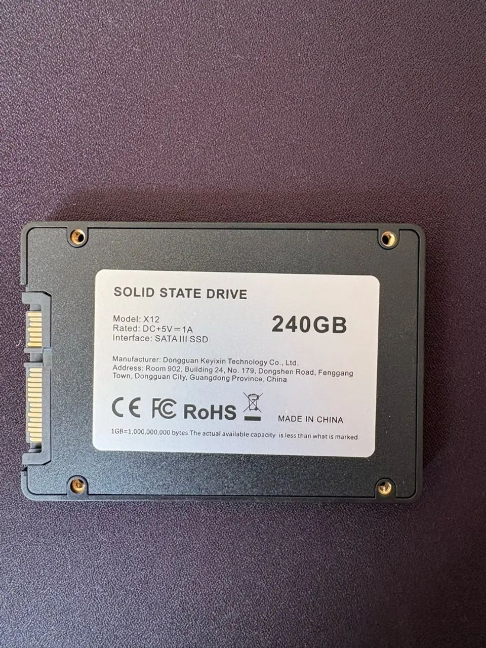 SSD SATA 240GB - Foto 2