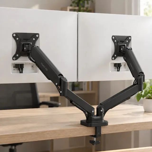 Suporte articulado duplo para monitor até 32 polegadas 