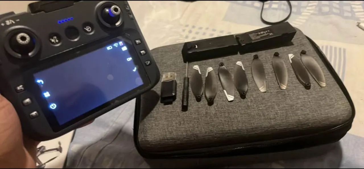 Kit Acessórios Drone GT8 Pro - Semi Novo + Itens Lacrados - Foto 3