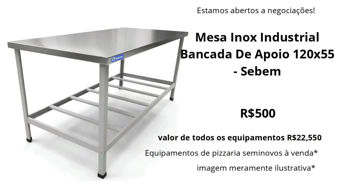 Equipamentos de Pizzaria Seminovos - Completo ou Separado - Foto 4