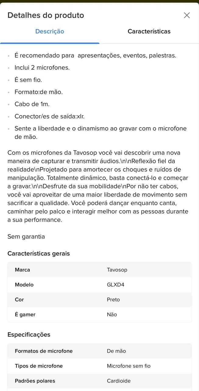Microfone sem fio - Foto 3