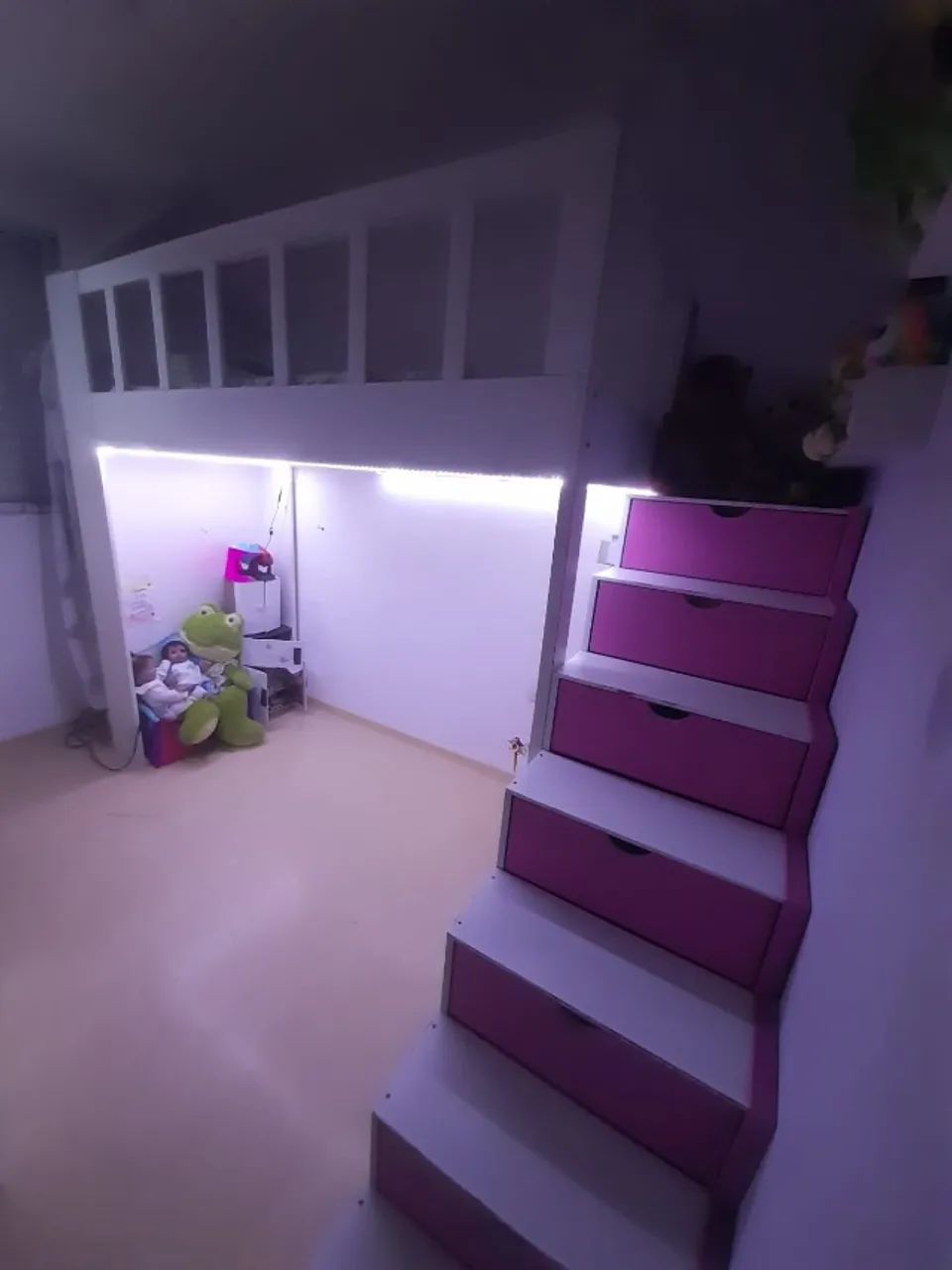Cama suspensa casinha menina/menino - Foto 2