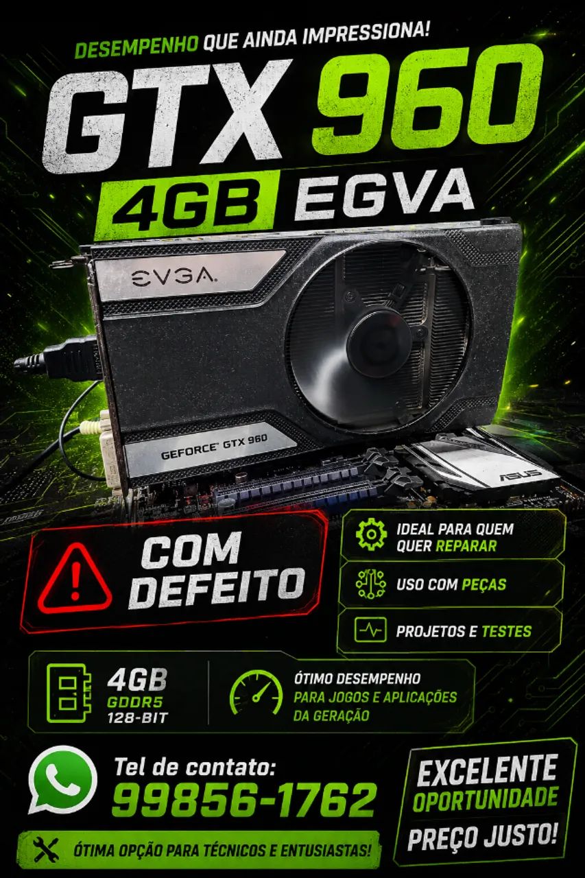 Placas de vídeo com defeito (LEIA) - Foto 5