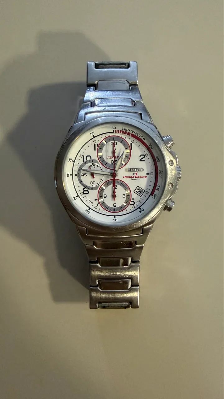 Seiko Fórmula 1 - Barrichello - Honda RT Edição Limitada