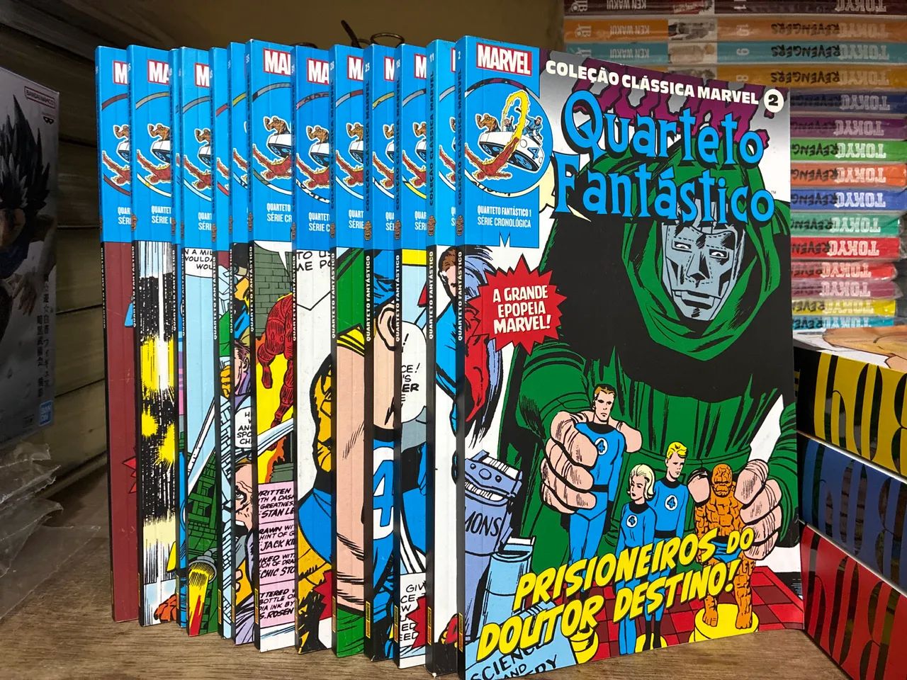Coleção Clássica Marvel só Quarteto Fantástico  - Foto 2