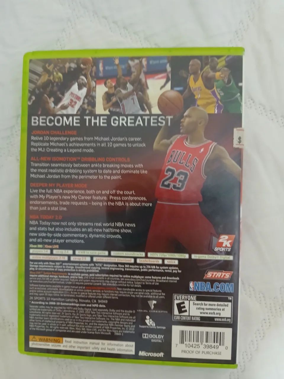 Nba 2k11 xbox 360 original  - Foto 3