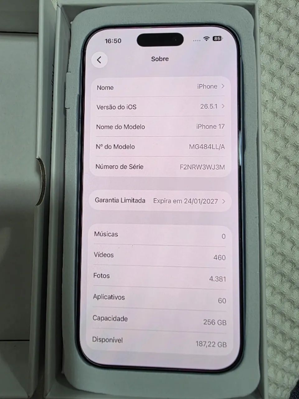 Iphone 17 256 Gb - Novinho - Foto 4