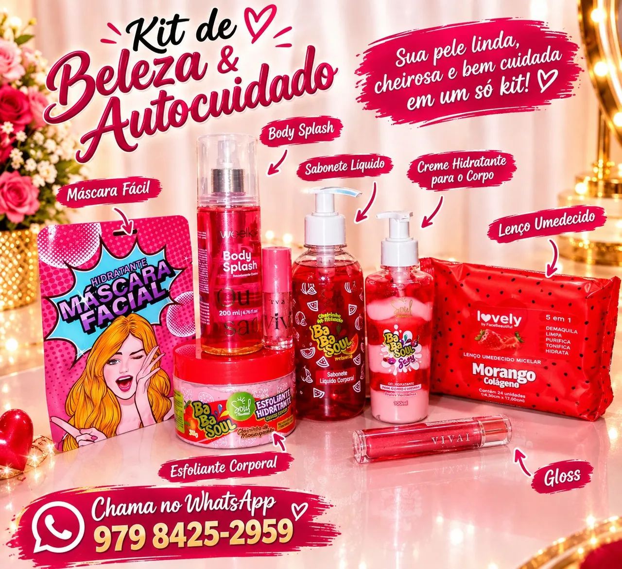 Kit de produtos para nosso cuidado  - Foto 2