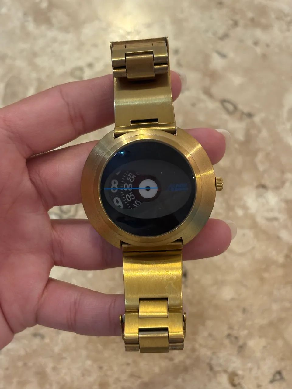 Relógio feminino chilli beans dourado | com elos extras | 3atm water resistant - Foto 4