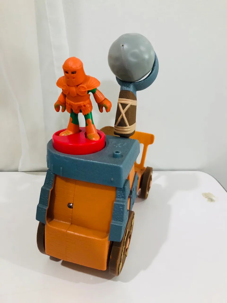 Veículo de ataque catapulta - Castelo Medieval Imaginext - Foto 5