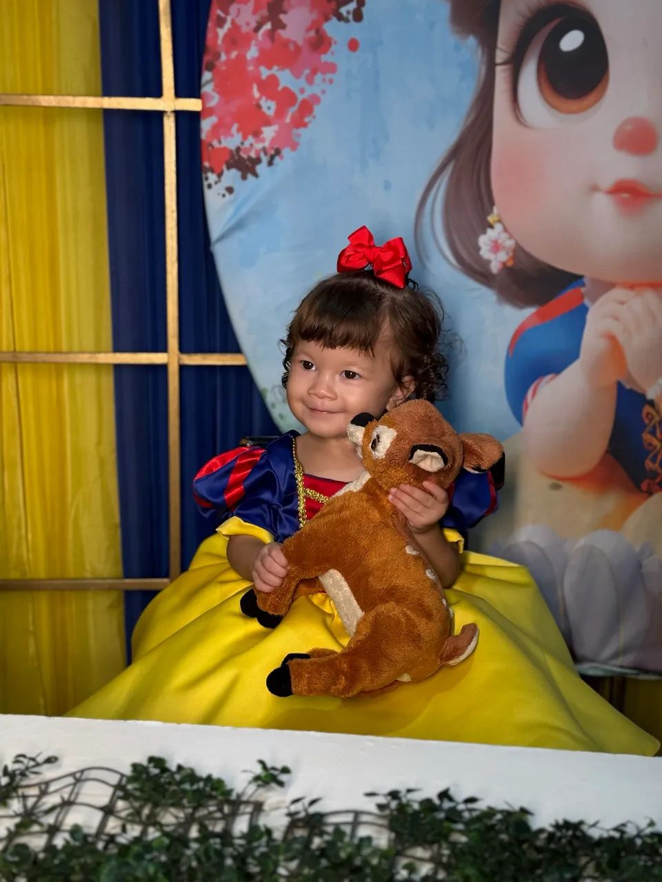 Roupa branca de neve 1 ano  - Foto 2