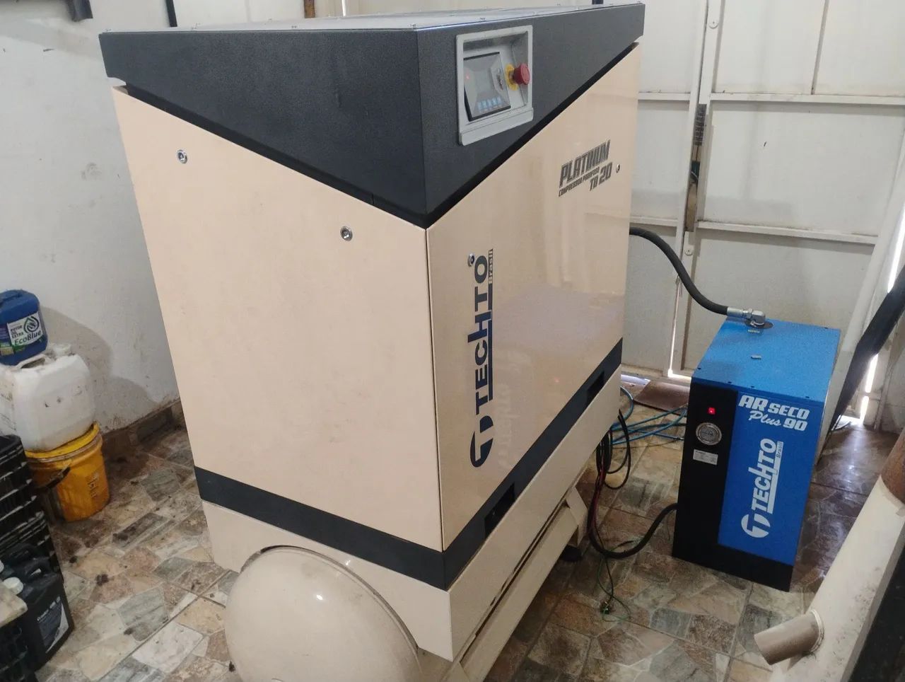 Compressor PARAFUSO 20HP 8BAR COMPRESSOR TECHTO 20 HP