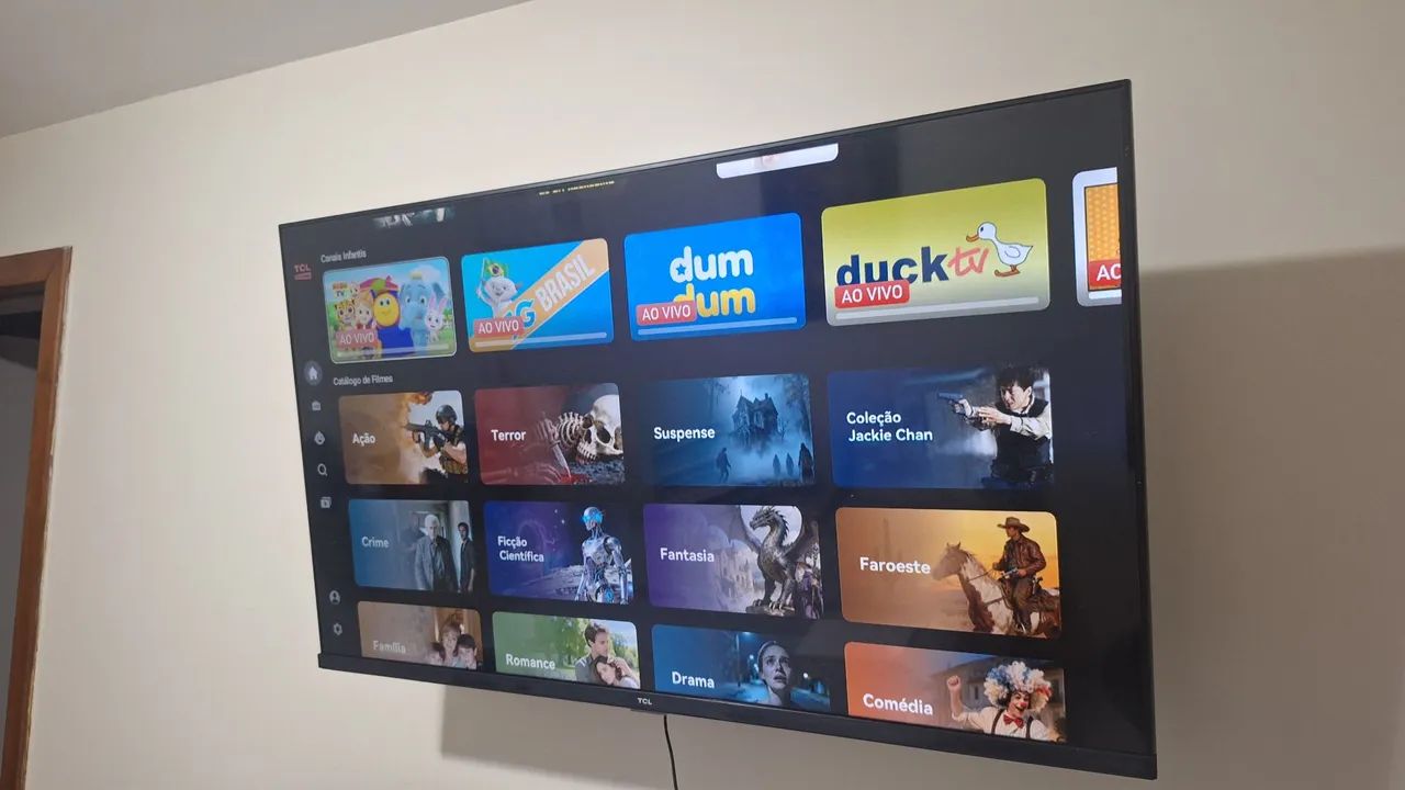 TV TCL 43 polegadas ( pouco usada )