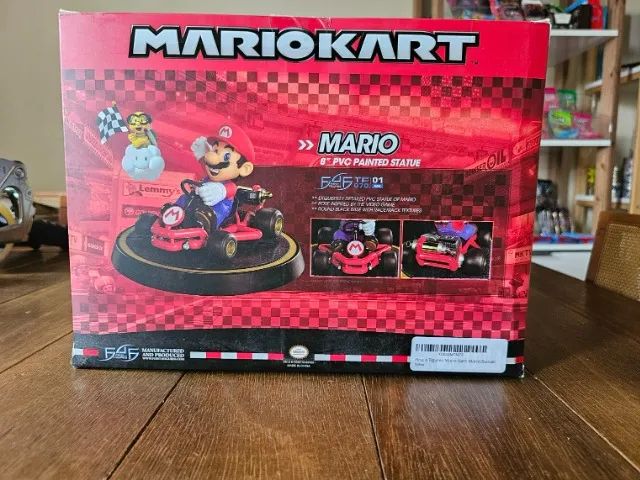 First 4 Figures Mario Kart: Estátua de Mario - Foto 4