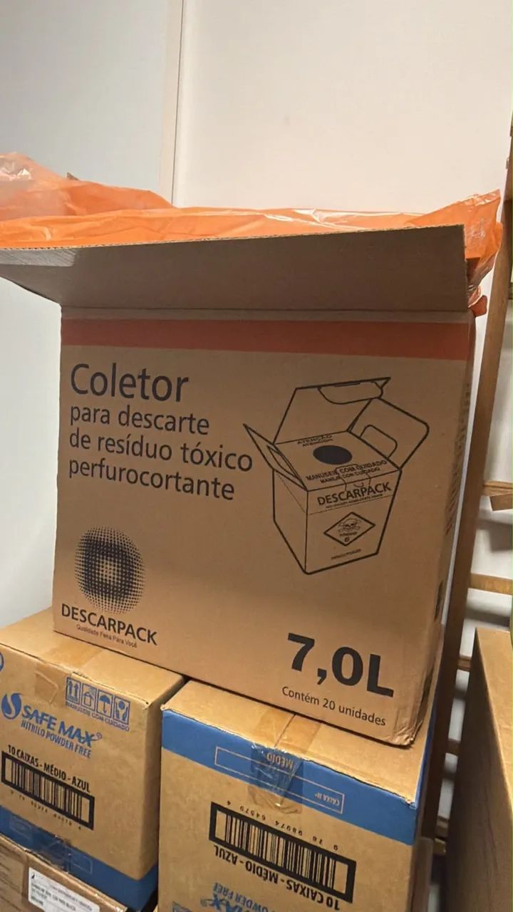 Coletor para lixo tóxico 7 litros