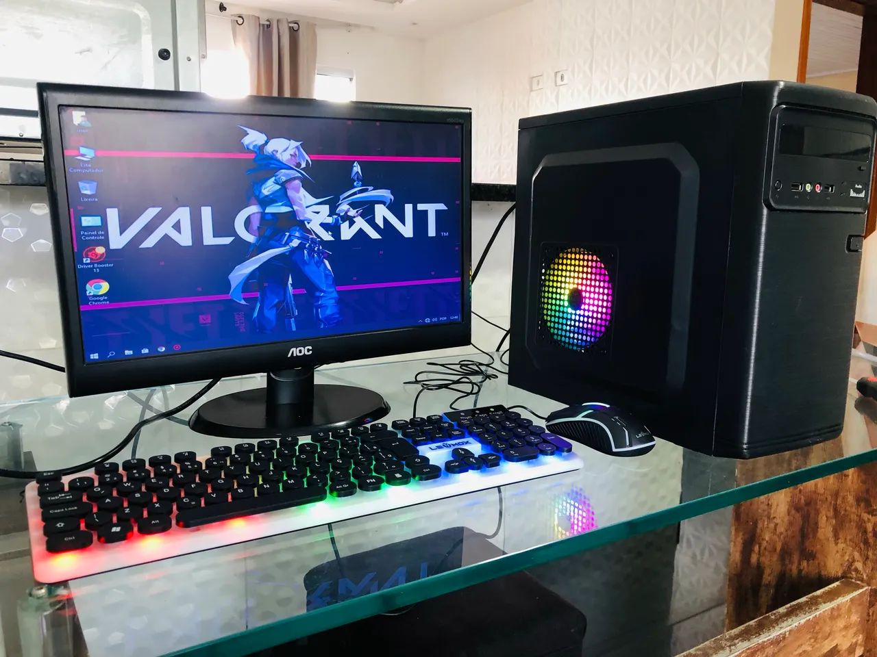 Pc gamer top/ I3/SSD 120/ 8 DE RAM - Foto 3