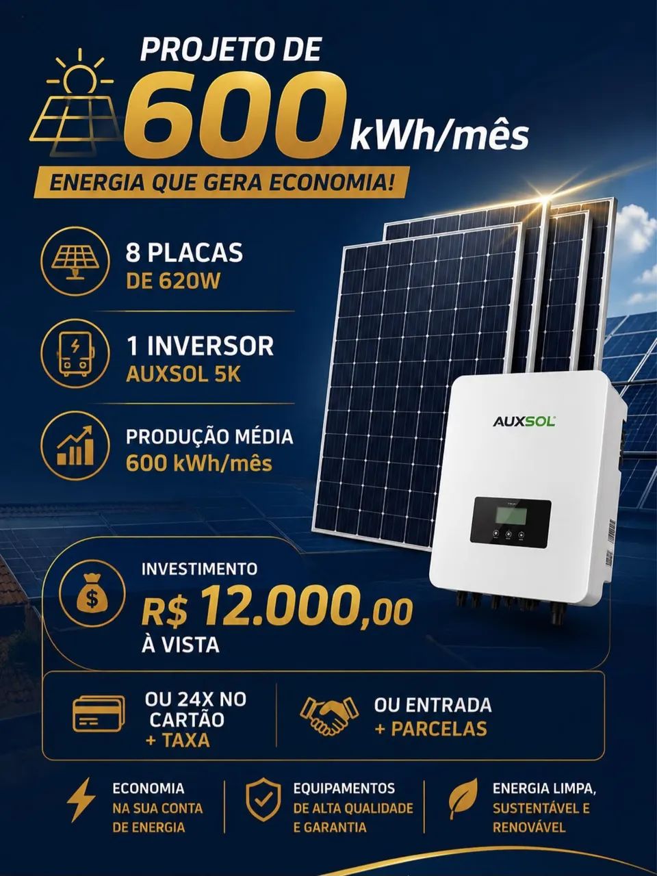 A energia que gera economia 