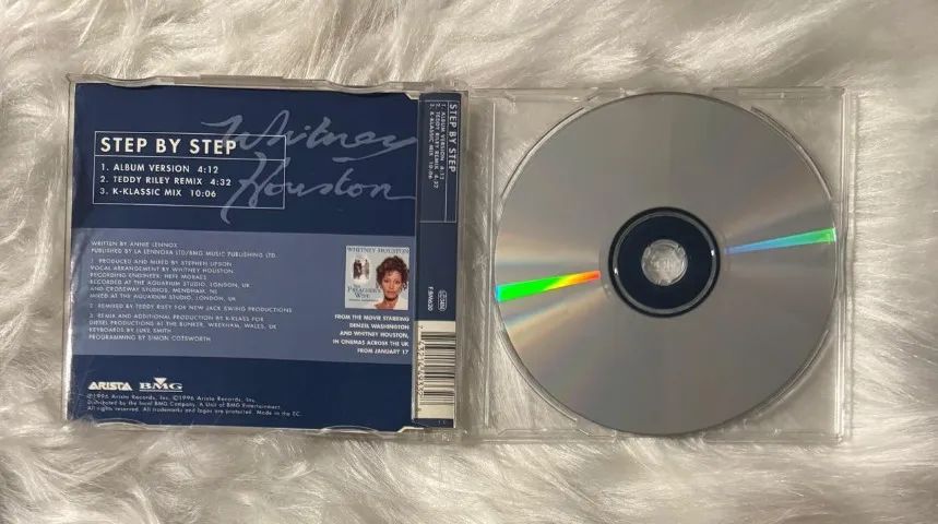 Cd Single Whitney Houston - Step By Step - Foto 2