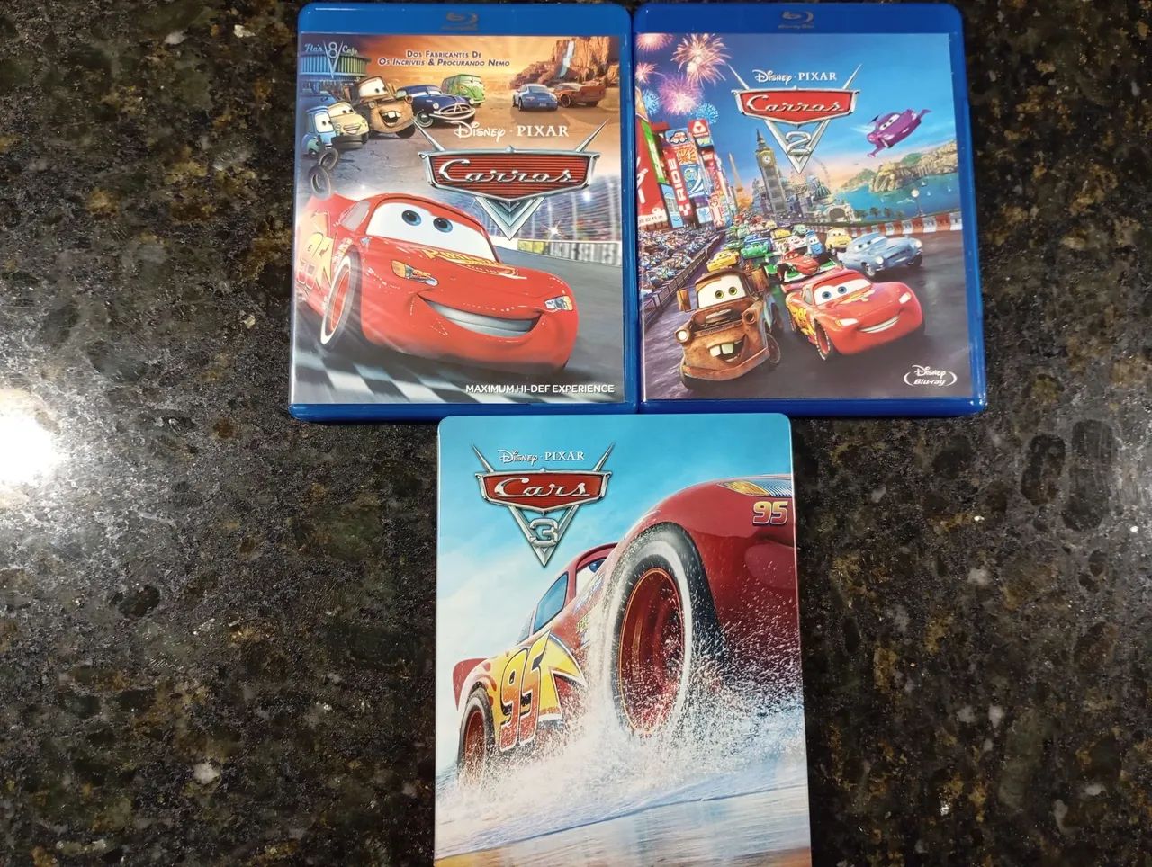 Trilogia Cars em blu-ray  - Foto 2
