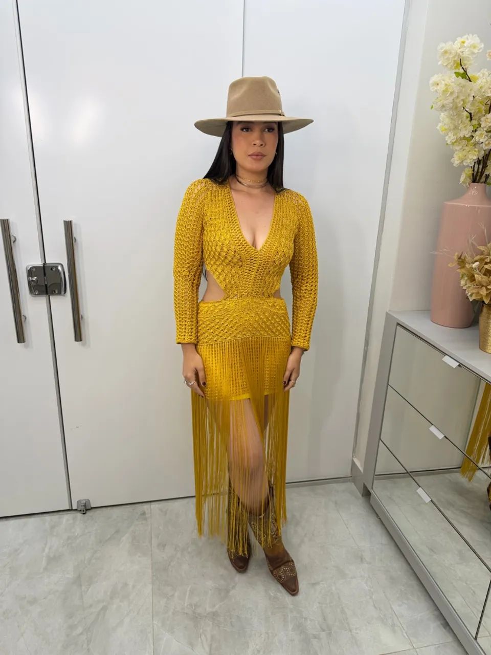 Vestido de Crochê  - Foto 4