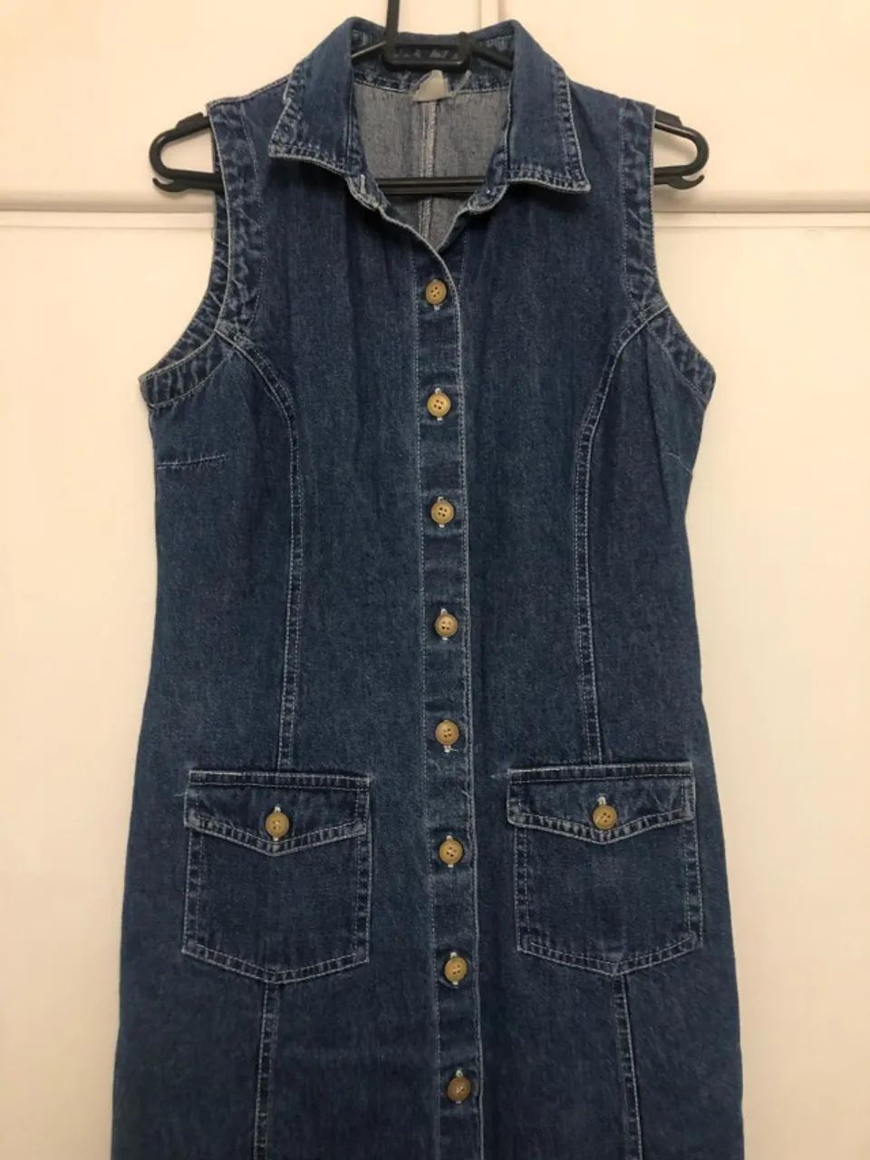 Vestido Jeans Longo tam 40 - Foto 2