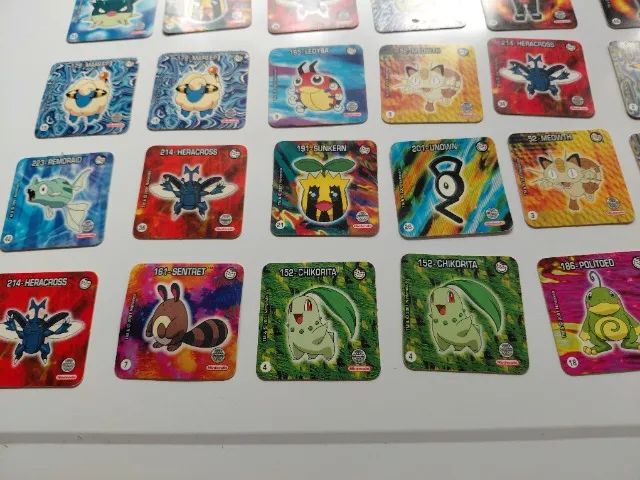 Coleção Elma Chips Joken Pokémon- Lote com 39 unidades - Foto 3