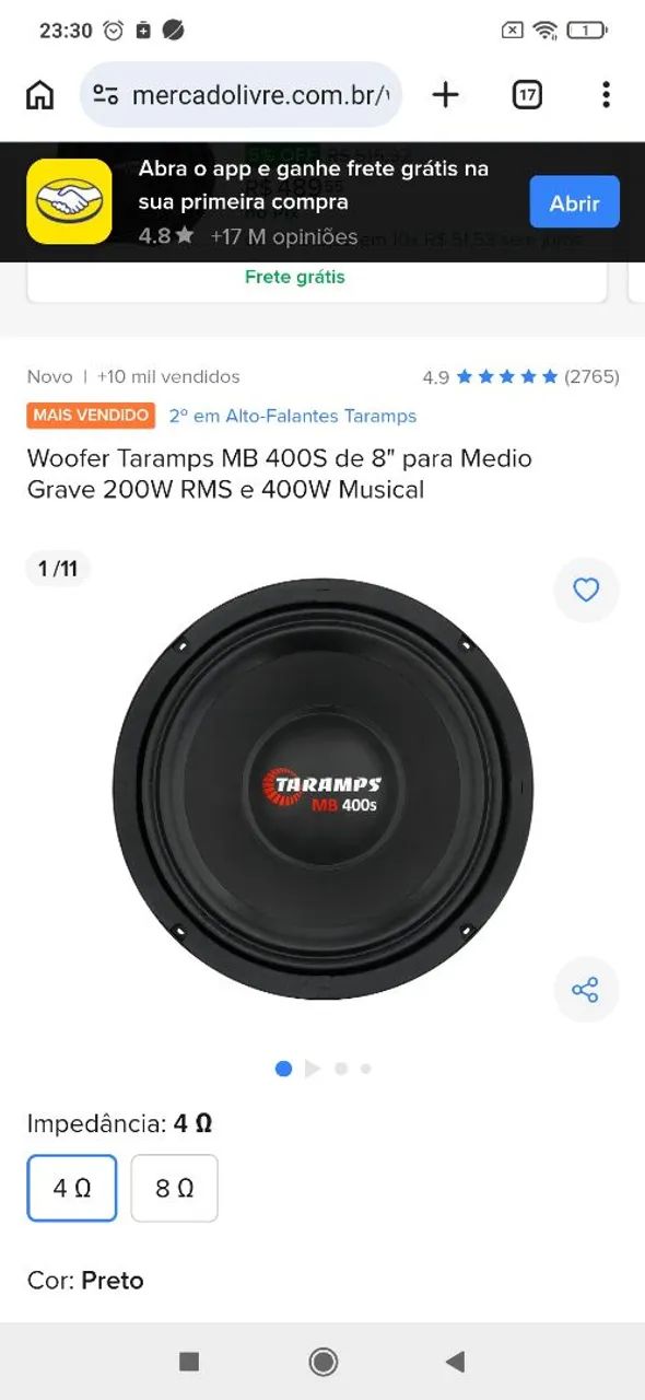 Médio Taramps  - Foto 2